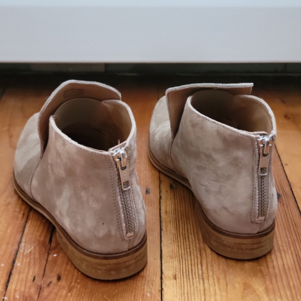 Tan Suede Ankle Boots